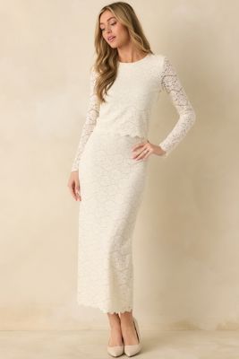 Z Supply Aurora Ivory Lace Top