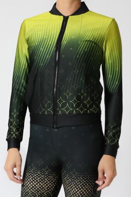 Celestial Wave Pace Tennis Jacket Silk