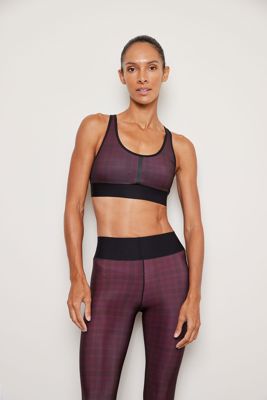 Tartan Leather Luna Bra