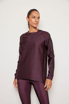Tartan Leather Capella Top