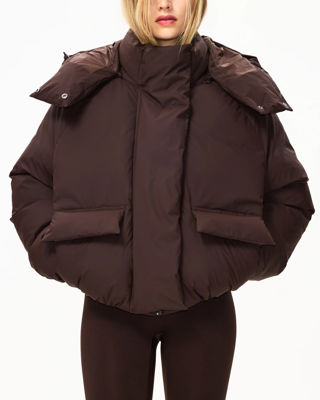 Standard Puffer Jacket - Chocolate
