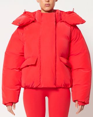 Standard Puffer Jacket - Scarlet