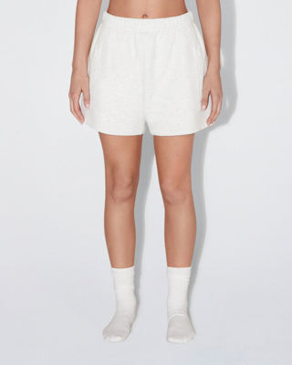 Fleece Short - Light Heather Grey