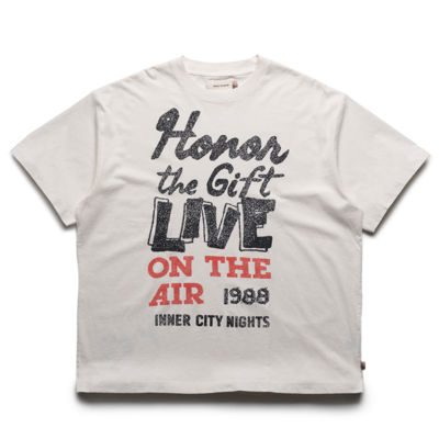 Honor The Gift Live On The Air Tee - Bone