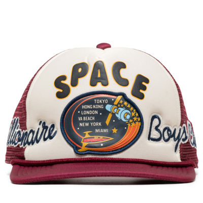 Billionaire Boys Club Space Trucker Hat - Rhododendron