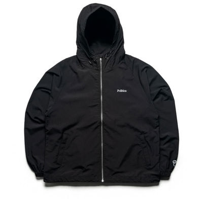 Politics Full Zip Ripstop Jacket - Black