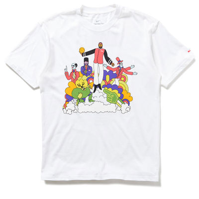 Nike Lebron Tee 'heat Wave' - White