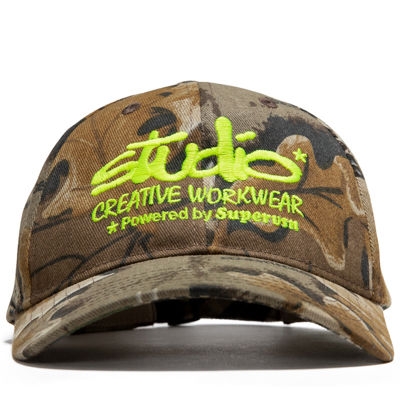 Supervsn Realtree 5 Panel Strapback - Tree Camo