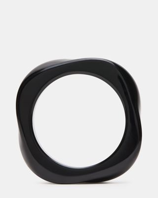 Curved Retro Bracelet Black