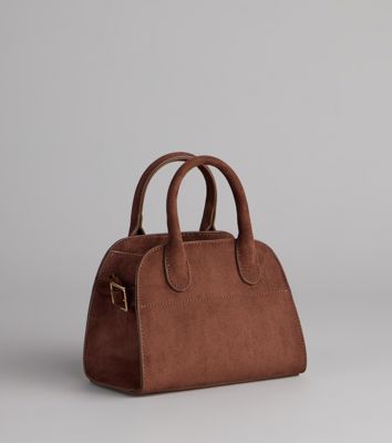 Mini Moment Faux Suede Tote Bag