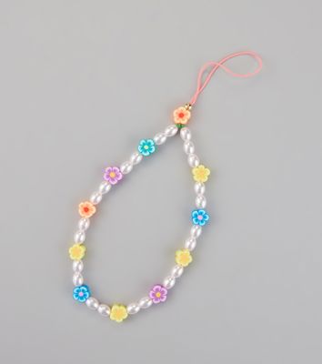 Daisy Dreams Pearl Wristlet Keychain