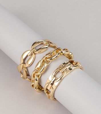 Bold Moves Link Bracelet Trio