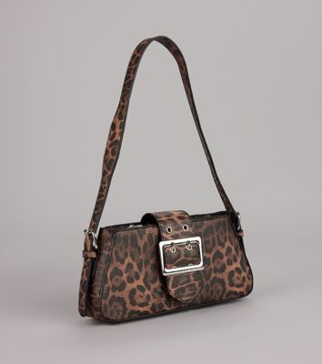 Street Fierce Leopard Shoulder Bag