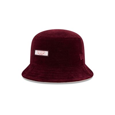 Atlanta Braves Fall Velvet Bucket Hat