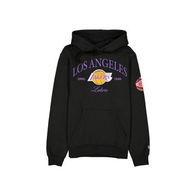 Los Angeles Lakers 1976-2000 Hardwood Classics Black Hoodie
