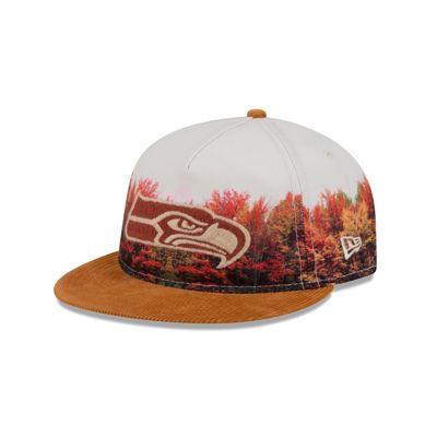 Seattle Seahawks Fall Forest Retro Crown 9fifty Adjustable Hat
