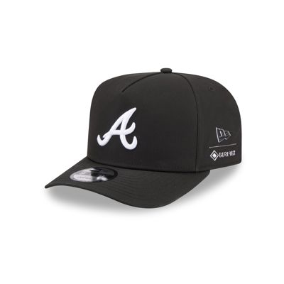 Atlanta Braves Gore-Tex Black 9fifty A-Frame Snapback Hat