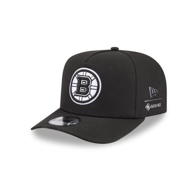 Boston Bruins Gore-Tex Black 9fifty A-Frame Snapback Hat