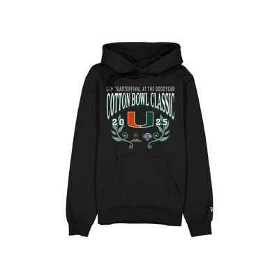 Miami Hurricanes 2026 Cotton Bowl Classic Black Hoodie