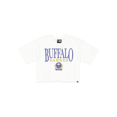 Buffalo Sabres Throwback Prep Women's Cropped T-Shirt