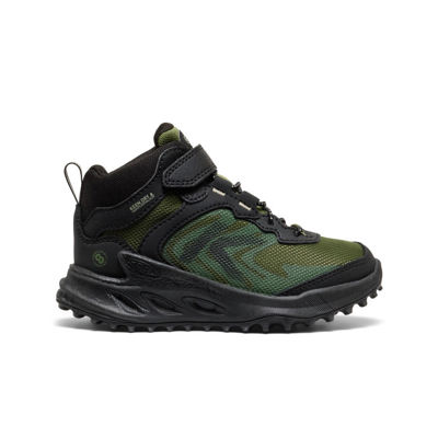 Little Kids' Zionic Waterproof Hiker - Black/Bronze Green