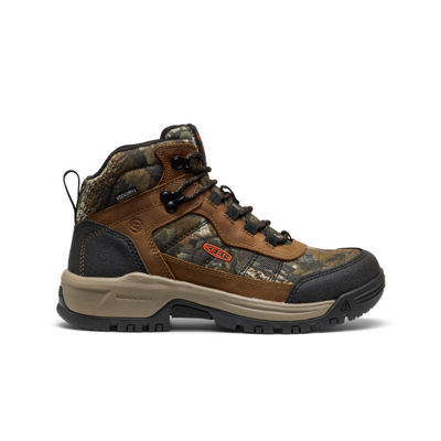 Women's Skokie Waterproof Work Boot (soft Toe) - Camo/Black