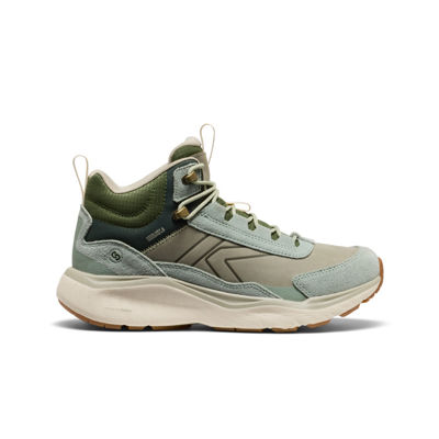 Women's Leiki Waterproof Leather Hiking Boot - Iceberg Green/Bronze Green