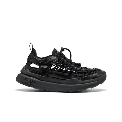 Women's Uneek WK Snidel Sneaker - Black/Silver