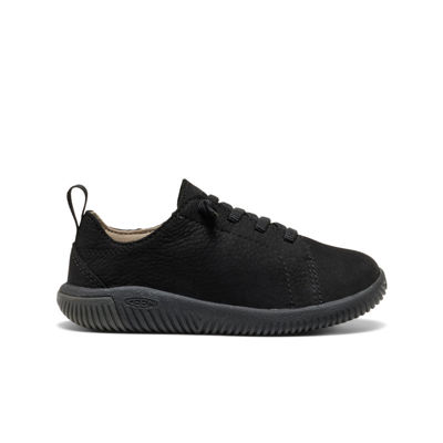 Little Kids' KNX Leather Sneaker - Triple Black