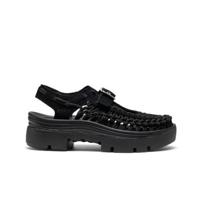 All Gender Uneek PLT Mary Jane Sneaker - Black/Black