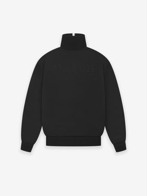 Womens Tricot Mockneck