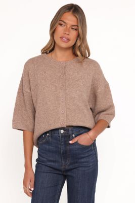 Lilith Knit Top - Mocha
