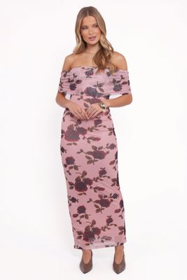Indya Maxi Dress - Pink Floral