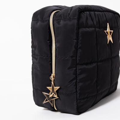 First Class Quilted Hanging Skincare Bag