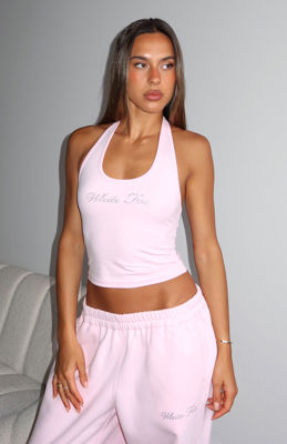 Make It Or Break It Halter Top Pink