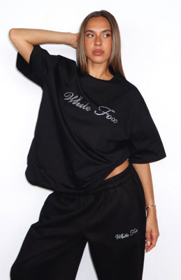 Make It Or Break It Oversized Tee Black