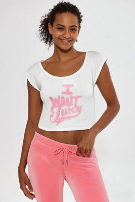 I Want Juicy Off-The-Shoulder Top