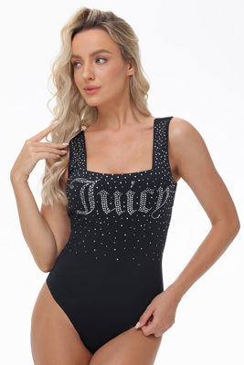 Big Bling Scoop Neck Tank Bodysuit-Rejuiced