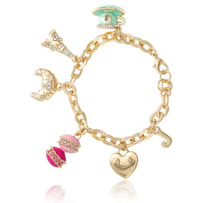 Paris Travel Charm Bracelet