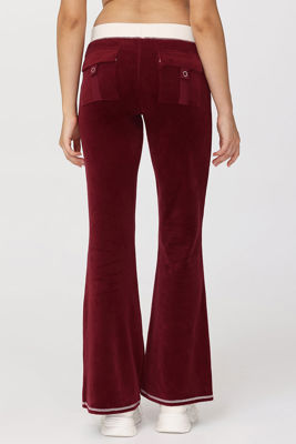 Sweetheart Cotton Velour Track Pants
