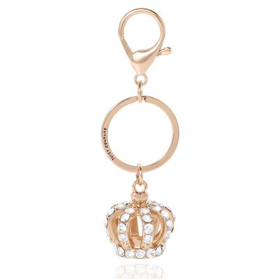Crown Charm Rhinestone Keychain Bag Charm