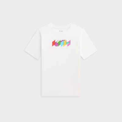 Kith Kids Novelty Logo Graphic Tee - White