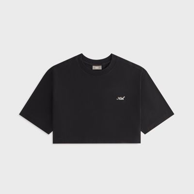 Kith Women Fei Cropped Tee - Black