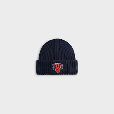 Kith Kids For The New York Knicks Knit Beanie - Nocturnal