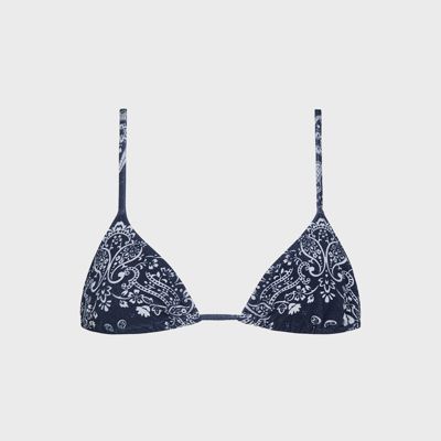 Tropic Of C Equator Top - Navy Bandana