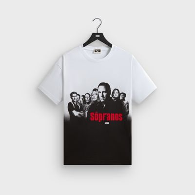 Kith For The Sopranos Ombre Poster Vintage Tee - White
