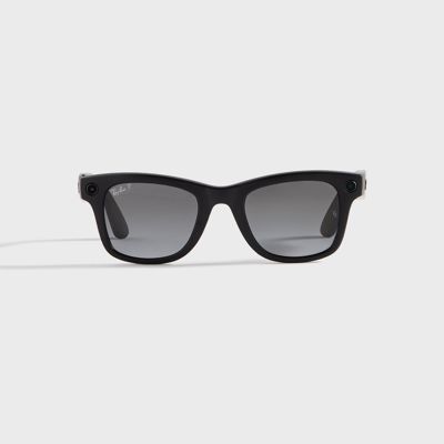 Ray-Ban Meta Wayfarer Sunglasses - Matte Black