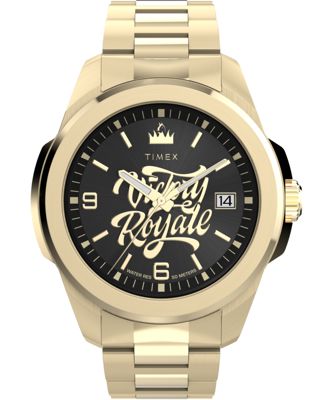 Timex X Fortnite Essex 45mm Stainless Steel Bracelet Watch