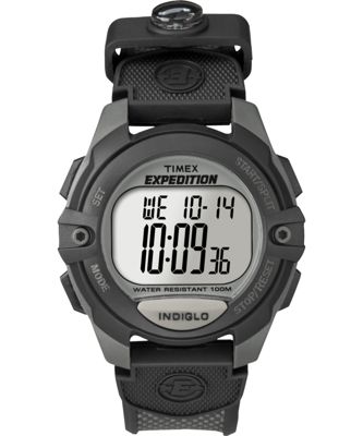 Expedition Chrono Alarm Timer 41mm Resin Strap Watch