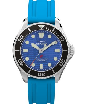 Deepwater Meridian 200 38mm Hnbr Rubber Strap Watch